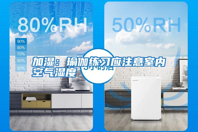 加濕:瑜伽練習應注意室內空氣濕度