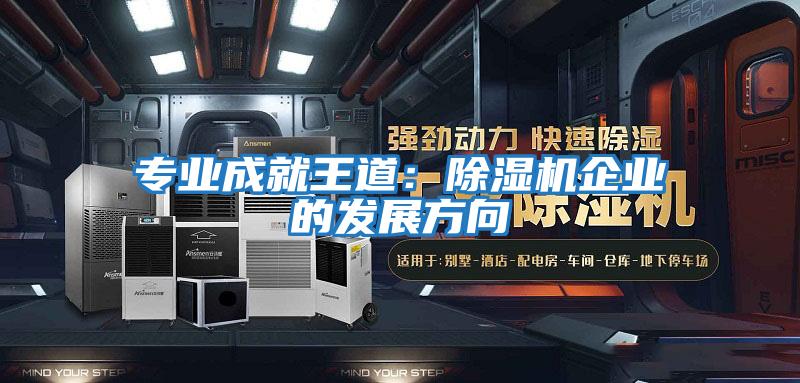 專業(yè)成就王道:除濕機企業(yè)的發(fā)展方向
