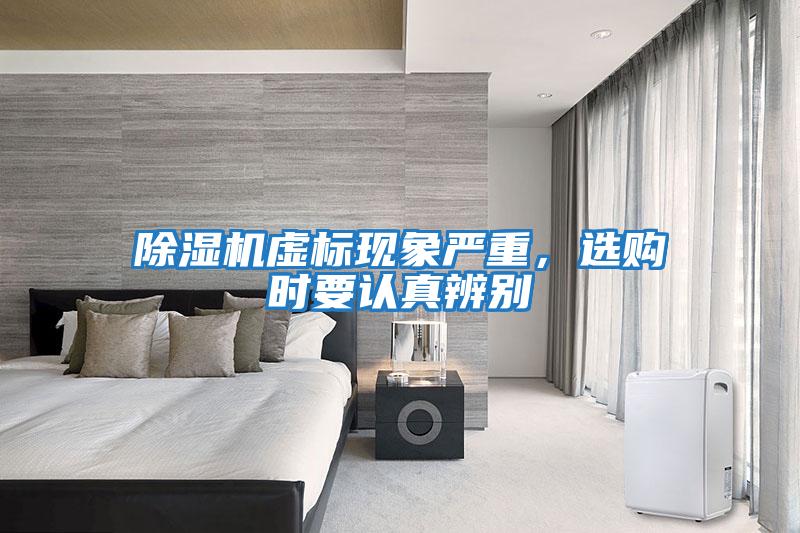 除濕機虛標現象嚴重,選購時要認真辨別