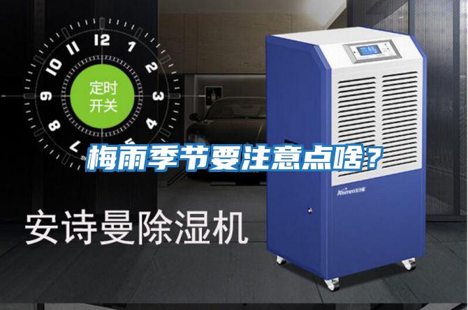 梅雨季節要注意點啥？