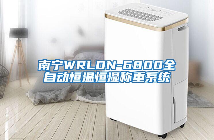 南寧WRLDN-6800全自動恒溫恒濕稱重系統