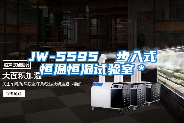 JW-5595 步入式恒溫恒濕試驗室*