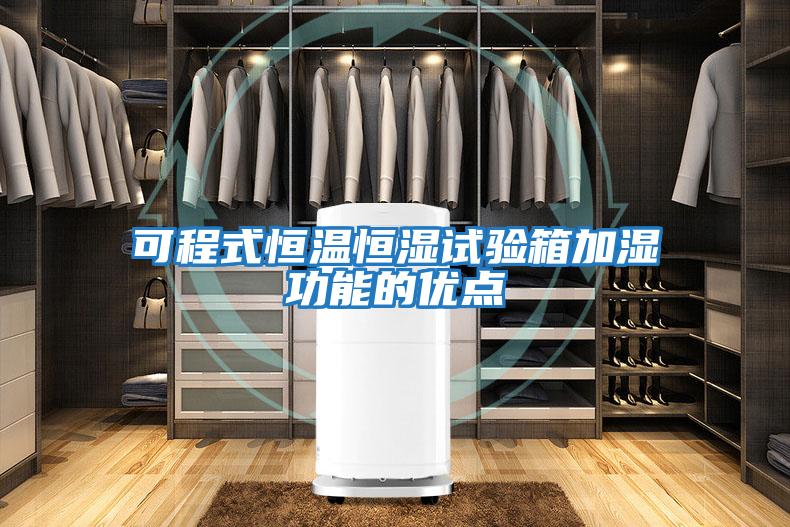 可程式恒溫恒濕試驗箱加濕功能的優(yōu)點