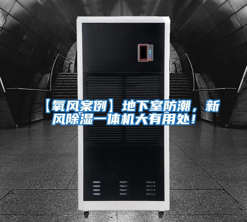 【氧風案例】地下室防潮,新風除濕一體機大有用處!