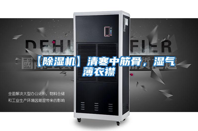 【除濕機】清寒中筋骨，濕氣薄衣襟