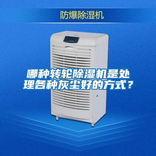哪種轉(zhuǎn)輪除濕機(jī)是處理各種灰塵好的方式?