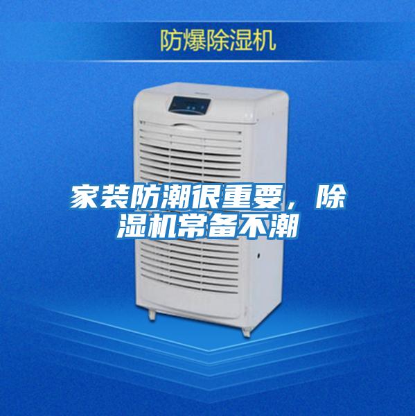 家裝防潮很重要，除濕機常備不潮
