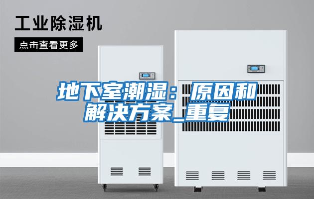 地下室潮濕:原因和解決方案_重復(fù)