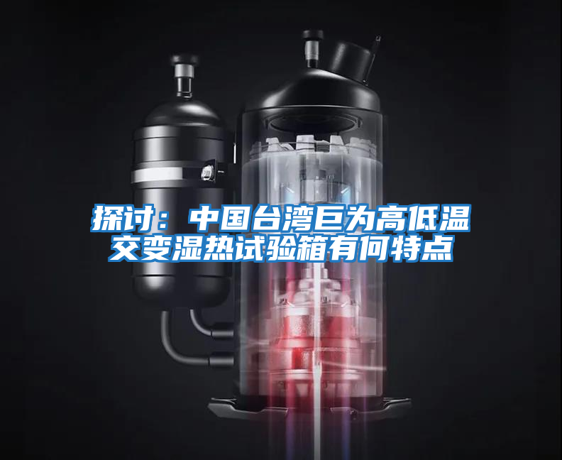 探討:中國臺灣巨為高低溫交變濕熱試驗箱有何特點