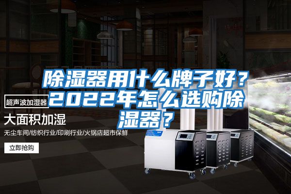 除濕器用什么牌子好？2022年怎么選購除濕器？