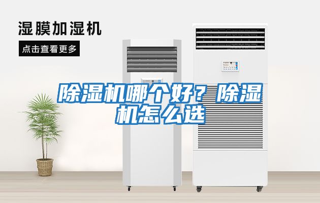 除濕機哪個好？除濕機怎么選