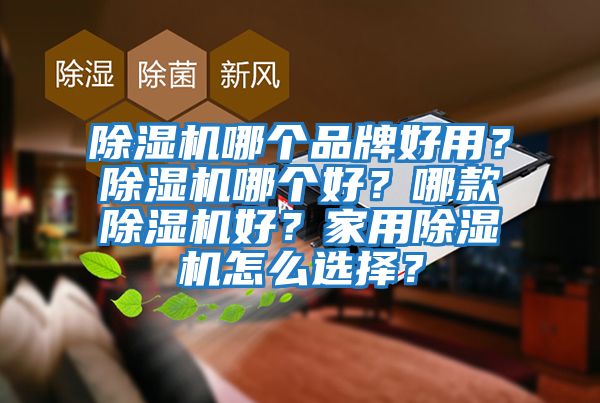 除濕機哪個品牌好用?除濕機哪個好?哪款除濕機好?家用除濕機怎么選擇?