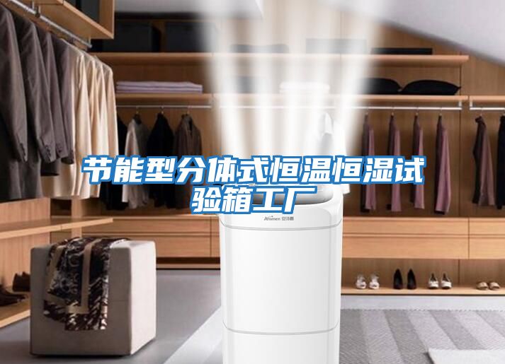 節能型分體式恒溫恒濕試驗箱工廠